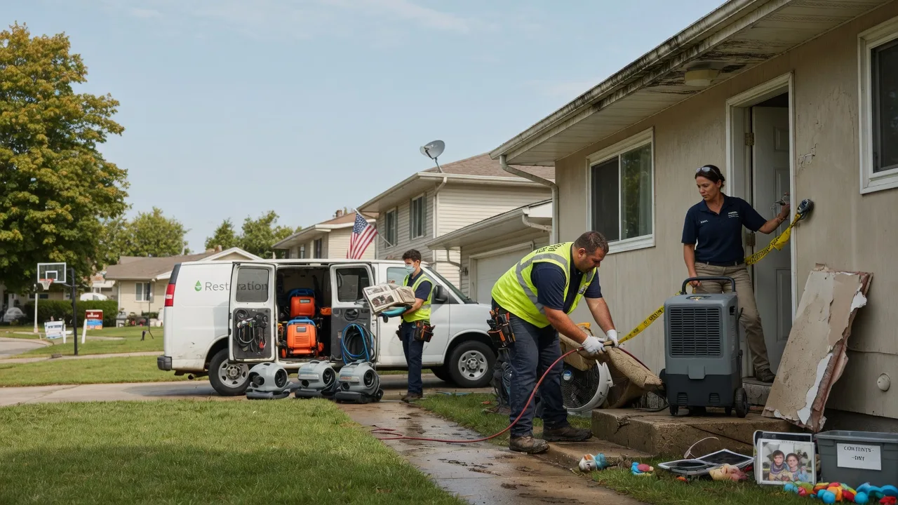 Water Damage Restoration in Railroad, PA near me